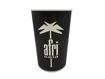 Pappbecher 0,3 + 0,4 l. 16 oz afri Cola (50 Stk.)