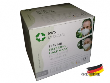 FFP2 Mundschutz Maske MNS Gesichtsmaske medizinisch (30 Stk.)