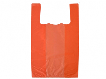 Hemdchentragetüten Plastiktüten orange (2000 Stk.)