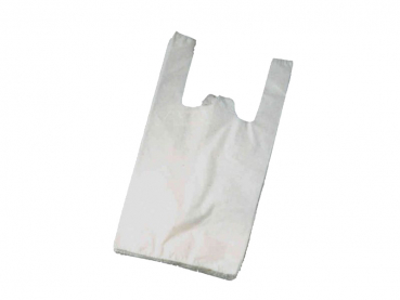 Hemdchentragetaschen 25+12x47 cm 13my weiß (100 Stk.)