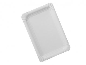 Pappteller Imbißteller 17 x 25 cm Frischfaser (250 Stk.)