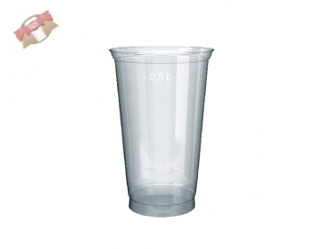 PET - Clear-Cup Smoothiebecher 500 ml Ø 95 mm (800 Stk)