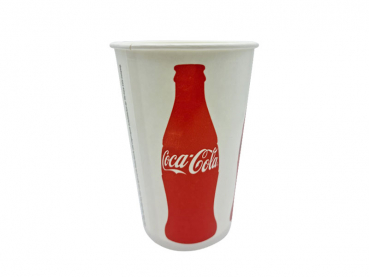 Pappbecher 0,4 l. Coca Cola light zero (100 Stk.)