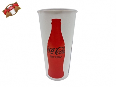 Pappbecher 0,5 l. Coca Cola light zero (50 Stk.)