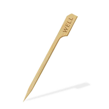 Bambus Steak Marker Steakmarker "WELL" 9cm (250 Stk.)