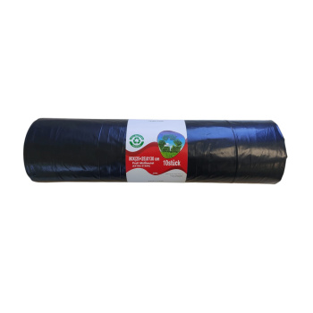 10 LDPE Müllsäcke | 280 l | 80x130cm | schwarz | Typ 80 extra stark (10 Rollen)