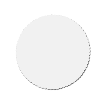 Tortenunterlagen | Ø 22 cm | weiß (100 Stück)