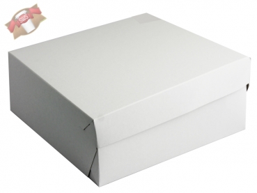 Tortenkarton weiß 25x25x10 (1x50)