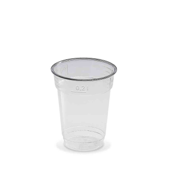 PET-Becher Trinkbecher Smoothiebecher Ø 78 mm 200 ml (50 Stk.)