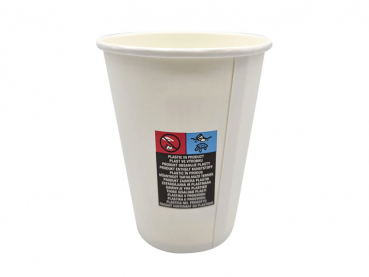 Coffee to go Kaffeebecher "S" weiß 180 ml Ø 73 mm (50 Stk.)
