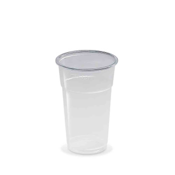 Trinkbecher 0,3 l 300 ml klar Ø 78 mm PP (50 Stk.)