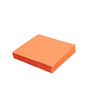 Serviette 33x33 1/4 Falz 2-lagig orange (100 Stk.)