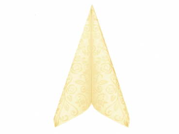 Airlaid Servietten Premium DEKOR R 40x40 cm champagner (800 Stk.)