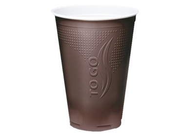 Automatenbecher Kaffeebecher 180 ml braun TO GO (70 Stk.)