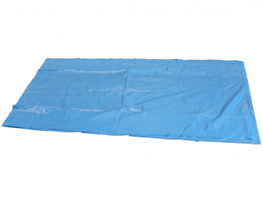 LDPE Müllsäcke 160 l 600+300x1100 mm Typ 60 blau Müllsack Sack (250 Stk.)