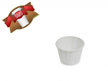 Dip Becher Papierbecher 60 ml für kalte Saucen (5.000 Stk.)