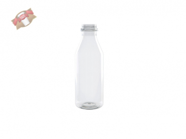Flasche mit recyceltem PET transparent 500 ml (131 Stk.)