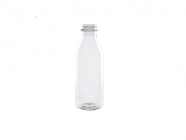 Flasche mit recyceltem PET transparent 500 ml (131 Stk.)