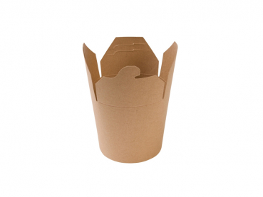 Bio Asia- & Snackbox 650 ml braun (10x50)
