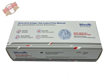 5er Pack WONDFO 2019-nCoV Antigen Test(Lateral Flow Method)