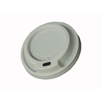 Coffee-to-go-Deckel | Ø 82 mm | PS | weiß | mit Trinköffnung (50 Stk.)