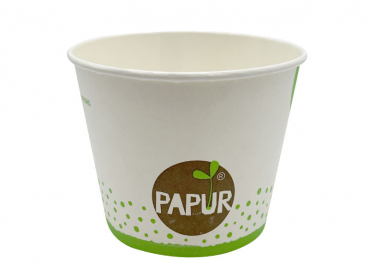 Becher Papiereisbecher Eisbecher 500 ml Ø 105 x 84 mm PAPUR Druck (45 Stk.)