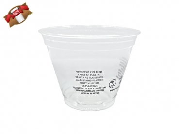 PET-Clear Cup Dessertbecher 8 oz 200 ml Ř 92 mm (50 Stk.)