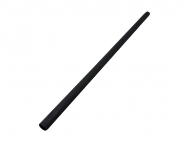Trinkhalme aus Pflanzenfasern, Schwarz, Ø 8 mm, 21 cm lang (4000 Stk.)