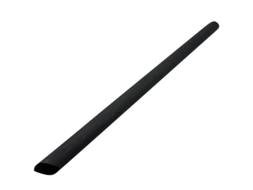 Trinkhalme aus Pflanzenfasern, Schwarz, Ø 12 mm, 23 cm lang (2000 Stk.)