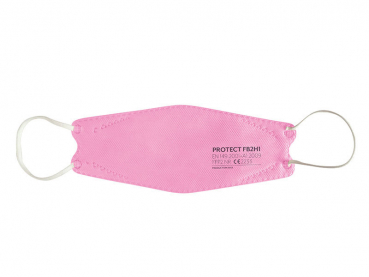 FFP2 Atemschutzmaske PROTECT, Form=Fisch, rosa (10 Stück)