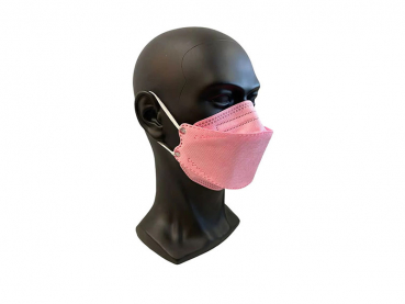 FFP2 Atemschutzmaske PROTECT, Form=Fisch, rosa (10 Stück)