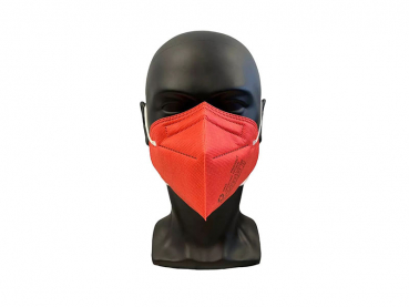 FFP2 NR Atemschutzmaske PROTECT, Form=Standard, rot (10 Stück)