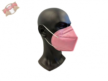 FFP2 Atemschutzmaske PROTECT, Form=Standard, rosa (10 Stück)