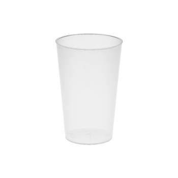 Transparente Trinkbecher Vital 200ml Ø 69x105mm PP - individuellem Druck (50 Stk.)