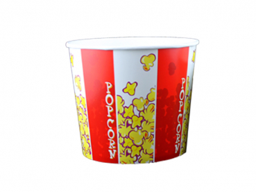 Popcornbecher B 99 rot 2950 ml 100 oz (50 Stk.)