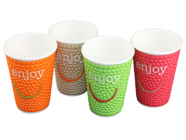 Coffee-Cup Motiv Enjoy 12 oz ca. 300 ml (40 Stk.)