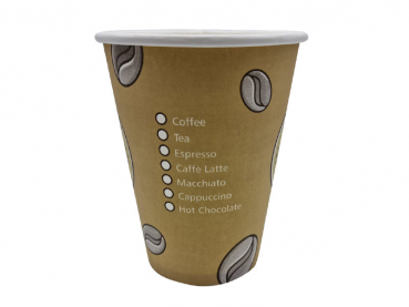 Coffee to Go Becher Kaffeebecher 300 ml 12 oz Premium (50 Stk.)