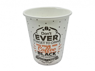 Pappbecher Hartpapierbeche Coffee to go Becher 7 oz Ever Design (50 Stk.)