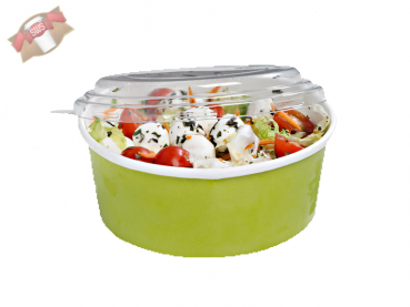 To Go-Becher Suppe/Salat "Buckaty" rund grün 700 ml (360 Stk.)