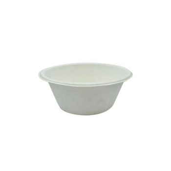 Suppenschale rund 200 ml | Bagasse | Ø 16 cm | Stabil & kompostierbar (1000 Stk.)