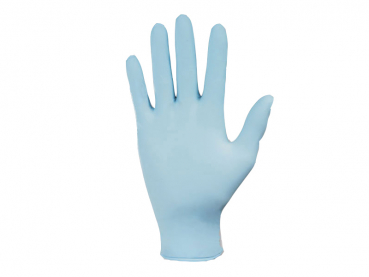 Nitril Untersuchungshandschuhe, Größe M, puderfrei, blau (100 Stk.)