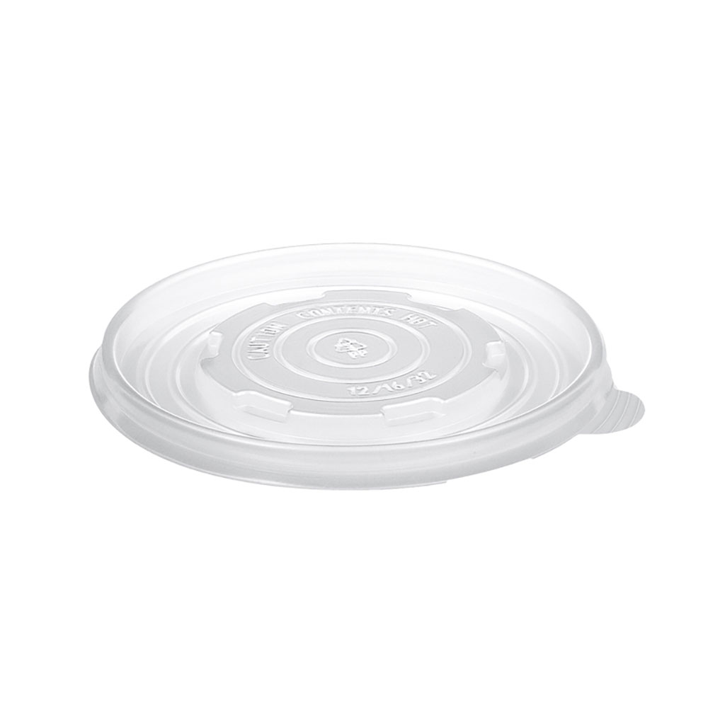 PET Flachdeckel 10,5 cm transparent - Deckel für Pappbecher 1.000 Stk