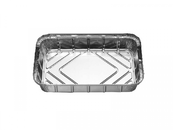 Aluschale eckig 1/2 GN 2000 ml R 2 L Baklavaform Baklavaschale (100 Stk.)