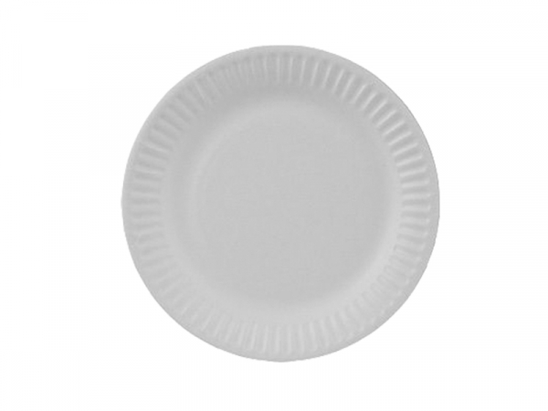 Pappteller Imbissteller Ø 23 cm KU 23 Frischfaser (100 Stk.)