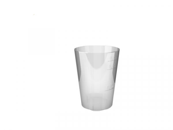 Schnapsglas Pinnchen 2 + 4 + 5 cl klar (40 Stk.)