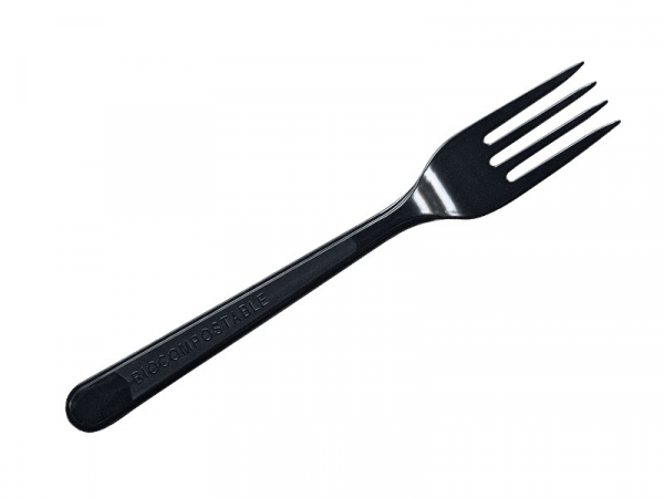 Gabel Mehrweg-Gabeln 18 cm schwarz (100 Stk.)