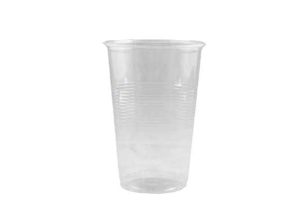 Trinkbecher Einweg klar 300 ml Ø 78x114 mm Plastikbecher Becher (15 Stk.)