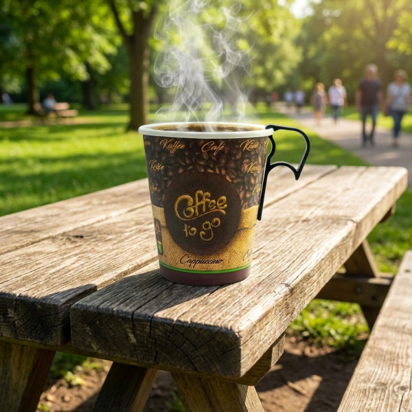 Cup Clip | Kunststoff | Innovativer Getränkehalter | Wiederverwendbar (100 Stk.)