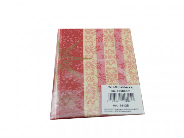 Airlaid-Mitteldecke Weihnachtsmotiv 80x80 cm sortiert (1 Stk.)