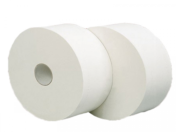 Toilettenpapier Jumborolle 2-lagig (6 Rollen)